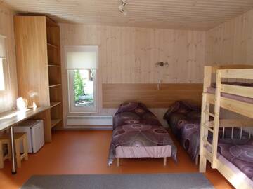 Фото номера Бунгало с внутренним двориком Кемпинги Mereoja Camping г. Kõrkküla 3