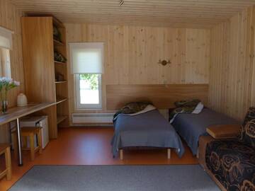 Фото номера Бунгало с внутренним двориком Кемпинги Mereoja Camping г. Kõrkküla 9