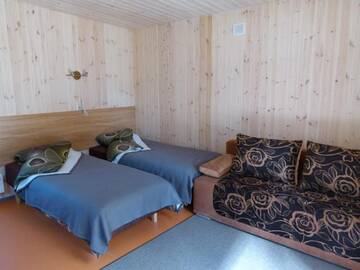 Фото номера Бунгало с внутренним двориком Кемпинги Mereoja Camping г. Kõrkküla 8