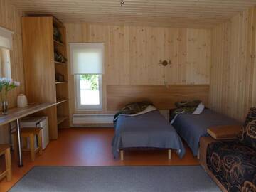 Фото номера Бунгало с внутренним двориком Кемпинги Mereoja Camping г. Kõrkküla 5