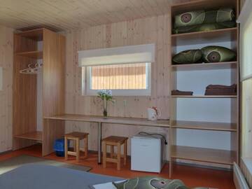 Фото номера Бунгало с внутренним двориком Кемпинги Mereoja Camping г. Kõrkküla 6